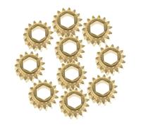 SUPVOX 12pcs Guitar Tuning Peg Knobs Hexagonal Gear Tuner Parts for Acoustic Guitar Accessories String Tuning