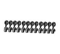SUPVOX 12pcs Handheld Mic Clamp Rotation Easy to Store Clip for Meetings Presentations