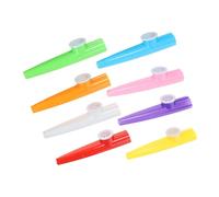 SUPVOX 12Pcs Kazoo Musical Playthings Multipack Bright Colors Easy to Play Educational Instruments for Boys Music Exploration and Instrumental Accompaniment Random Color
