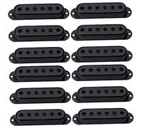 SUPVOX 12pcs Metal Pickup Cover for Electric Guitar Scratch Plate Wearable Protective Plate