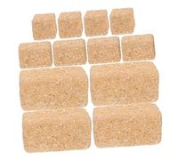 SUPVOX 12pcs Miniature Faux Hay Bales for Dollhouse Farm Decoration Realistic Straw Blocks for DIY Autumn Crafts Creative Imaginative Play Enhancer Suitable for Mini House Garden Scenes