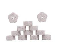 SUPVOX 12pcs Molar Stone Chew Toys for Hamster Rat Supply Calcium Mineral Stone Teeth for Small Animals Like Rabbit and Hamster