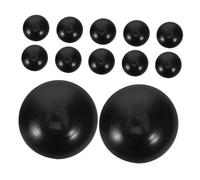 SUPVOX 12pcs Mushroom Shaped Trampoline Rod Rubber Leg Caps Replacement Parts for Jump Bed Indoor Outdoor Secure Fit Protective Tube Covers Prevent Shaking Easy Installation and
