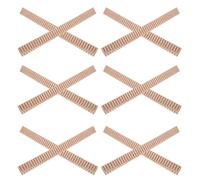 SUPVOX 12pcs Okoume Guitar Purfling Strips Acoustic Binding Inlay for Classical Guitar Luthier Tools Tone Bar Sound Enhancement DIY Crafting