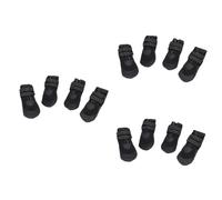 SUPVOX 12pcs Pet Dog Boots Candy Shoes for Rain and Snow Protects Paws from Wet and Mud Easy to Wear
