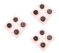 SUPVOX 12pcs Portable Rosin for Stringed Instruments Black Colophony for Violin and Erhu Maintenance Tool for Bowed Strings Strong Grip Warm Tone