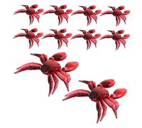 SUPVOX 12pcs Realistic Crab Fishing Lures Bulk Fake Bait for Freshwater and Saltwater Lifelike Crab Imitation for Enhanced Fish and Versatile River Lake Reservoir Use