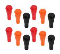 SUPVOX 12pcs Rubber Blunt Tip Arrows for Archery Practice, Soft Safety Arrowheads Made of Sturdy Rubber, 8mm Diameter, for Family Activities and Arrow Shooting Games