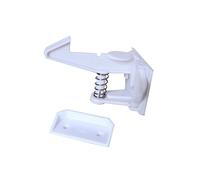 SUPVOX 12pcs Safety Locks Invisible Cabinet Drawer Locks for Easy Peel Stick Installation No Tools Required Childproof Protection for Home Safety