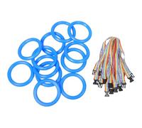 SUPVOX 12Pcs Safety Walking Ropes with Easy-Grip Handles for Preschool and Kindergarten Outdoor Activities Anti-Lost Walking Assistant Leashes for Camping Hiking Park Visits