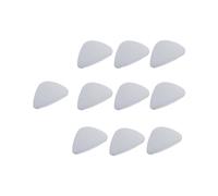 SUPVOX 12pcs Stainless Steel Guitar Picks Durable Double Sided Plectrums for Acoustic Bass Electric Guitars Timbre Lightweight Comfortable for Musicians