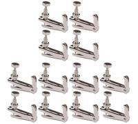 SUPVOX 12pcs String Fine Adjuster for Violin Precision Tuner Non-slip Groove High Gloss Surface for Acoustic Violin