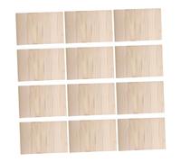 SUPVOX 12pcs Taekwondo Breaking Boards with Smooth Rounded Edges Wood Karate Martial Arts Training Planks for Safe Practice and Demonstration