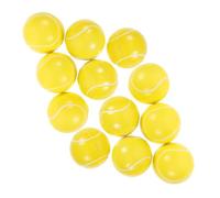 SUPVOX 12pcs Tennis Stress Balls Portable Foam Squeeze for Adults and Lightweight Hand Exercise and Decompression Playthings Party Favors and Relaxation