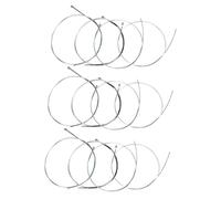SUPVOX 12pcs Violin Strings Full Set Nickel-plated Ball End Replacement for Violins Easy DIY Maintenance with Rich Mellow Tone for Beginners and Experienced Players