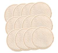 SUPVOX 12pcs Washable Breastfeeding Breast Pads Cotton Nursing Pads for Women Reusable Nursing Cushion for Breastfeeding Scenarios