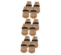 SUPVOX 12pcs Washable Dog Socks Anti- for Dogs Comfortable Pet Socks for Hot Pavement Cold Accessories
