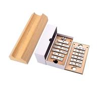 SUPVOX 13pcs Guitar Press Caul Insert for Luthier Bass Guitar Wooden U-shape Pillow