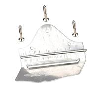 SUPVOX 14 String String Metal Mandolin Tailpiece Replacement Part Lightweight Traditional Mandolin Accessory with Sturdy Construction Easy Installation for Musical Instruments