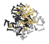SUPVOX 150pcs Pickguard Mounting Screws for Electric Guitar Bass Guitar Pickguard Plate Screws Easy Installation Storage Box Included