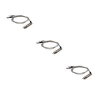 SUPVOX 15pcs Guitar Pickup Rod Bar Piezo Passive for Acoustic Cigar Box Guitar Cable Sticks