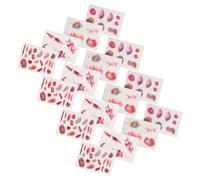 SUPVOX 16 Sheets Halloween Zombie Scar Stickers Temporary Fake Wounds Bruises for Prank Body Makeup Cosplay Party Horror Tattoo Decals