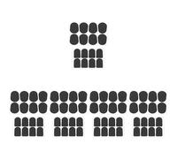 SUPVOX 160pcs Alto Saxophone Silicone Saxophone Cushions for Musical Instrument Accessories Practice Pads for Comfortable Playing Experience