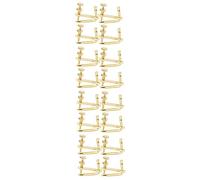 SUPVOX 16pcs Acoustic Violin Tuner Metal String Fine Adjusters Violin Tuning Tool Smooth Corners