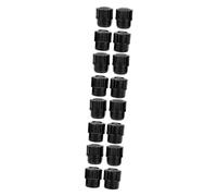 SUPVOX 16pcs Alto Sax End Plug Cap Replacement Saxophone Saxphone Accessories Soprano Saxophone Plug