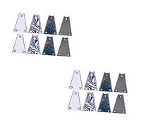 SUPVOX 16pcs Back Pickguard for Guitar Scratch and Impact Protection for Acoustic Guitar Pickguard and Accessories