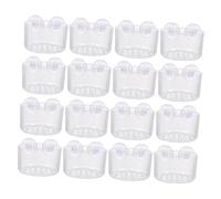 SUPVOX 16pcs Fish Tank Food Feeder Red Worm Container Simple Design for Aquarium Feeding Tools