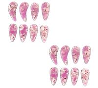 SUPVOX 16pcs Guzheng Practice Fake Nails Material Made Strong Fake Nails Guzheng Accessories Non-deformable Sound