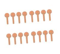 SUPVOX 16pcs Jujube Wood Violin Tuning Pegs Sturdy Replacement Pegs for Violin Strings Musical Instrument Accessories