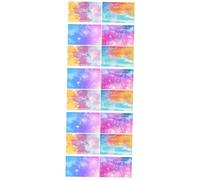 SUPVOX 16pcs Kalimba Sticker Beginner Key Stickers Note Thumb Piano Easy Peel and Stick No Residue Left Music Learning Tool