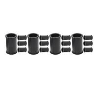 SUPVOX 16pcs Microphone Shock Mount Rubber Sleeve Mic Spacer Sleeve for Mic Rubber Washer Microphone Accessories Cover Supply Use Holder for Recording