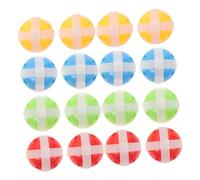SUPVOX 16pcs Sticky Ball Dartboard with Hook and Loop Balls for Party Games Easy to Clean for Boys Concentration and Aim Training