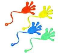 SUPVOX 16pcs Sticky Stretchy Hands Tpr Climber for Party Props Birthday Favors Developing Motor Skills and Hand-eye Coordination Safe Interactive Play