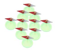 SUPVOX 16pcs Wing-shaped Magnetic Needle with Base for Physics Experiments Mini Magnetic Teaching Apparatus for Science Education and Precise Experimental Tools for Students Random Color
