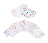 SUPVOX 18 Inch Doll Clothing Set Diapers Baby Doll Accessories Includes 6 Pieces of Nappies and Outfits for Dressing Up