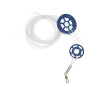 SUPVOX 18 Strings Transparent PE Fishing Net Line Strings Thickened Replacement Cord for Hand Throw Cast Net with Enhanced Pull Strength and Material for Outdoor Fishing