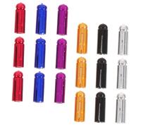 SUPVOX 18Pcs Aluminum Alloy Flight Correctors Darts Wings Adjuster with Protective Sleeves for Beginners and Competition Players