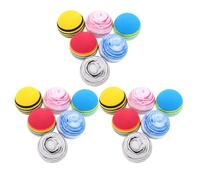 SUPVOX 18pcs Eva Golf Practice Balls Indoor Training Aid 1.65in Colorful Balls For Indoor Training Soft For Pets And Family Entertainment