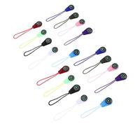 SUPVOX 18pcs Mini Portable Colorful Outdoor Compass with Strap Fluorescent Pocket Navigation Tools for Hiking Camping Backpacking Classroom and Survival Adventures