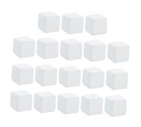SUPVOX 18pcs Wear-resistant Turtle Calcium Blocks for Aquatic and Terrestrial Turtles, Portable Mineral Calcium Cubes for Water Quality Stabilization and Chlorine Removal in Fish Tanks