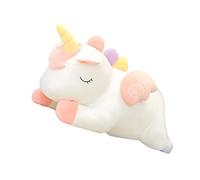 SUPVOX 1pc Adorable Unicorn Shape Plush Soft Stuffed Doll for Rooms Parties Car Decoration Comfortable Plaything for Boys Dreamy Design