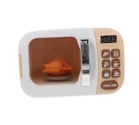SUPVOX 1pc Boy Girl Microwave Toy Miniature Kitchen Decoration for Pretend Play Safe Engaging Educational Role Play Fun Cooking Experience for Boys and Girls