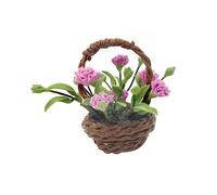 SUPVOX 1Pc Scale Dollhouse Decoration for Home School and Hotel Decor Purple Mini House Accessories