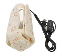 SUPVOX 1pc USB Insulator Sleeve Warmer Cover for Milk Bottles Portable Travel Design for Temperature Maintenance Visual Milk Level Indicator Compatible with Bottles