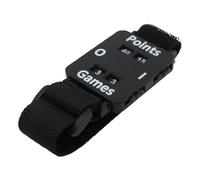 SUPVOX 1pcs Cricket Course Score Counter Ping Pong Stroke Tracker User-friendly Operation Pla Material High Visibility Display Outdoor Practice Wrist Scorekeeper