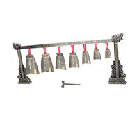 SUPVOX 1set Antique Chime Percussion Instrument Single Layer Metal Chimes Desktop Decor for Unique Ornamentation and Musical Enjoyment